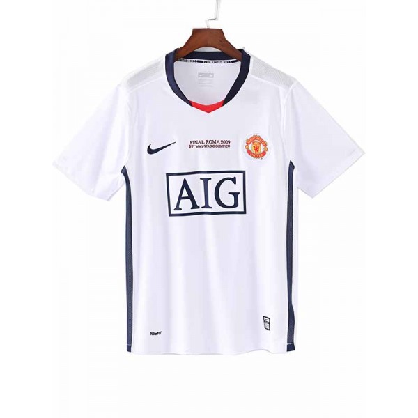 Manchester united away jersey mens retro shirt 2008-2009